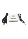 Generic - HDMI To VGA Mini Audio Video Converter 60.5x55x20millimeter White