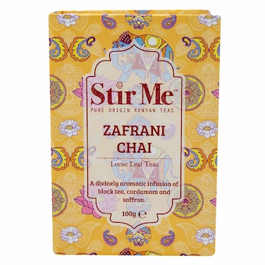 Stir Me Loose Leaf Tea Zafrani Chai 100g