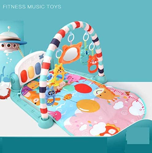 Play Mat Activity Gym for Baby - Kick and Play Newborn Toy with Piano for Baby