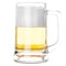 Deli ZB84 Beer Mug 335ml Clear