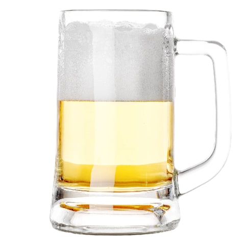 Deli ZB84 Beer Mug 335ml Clear