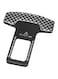 Universal Vehicle Mounted Carbon Fiber Car Safety Seat Belt Buckle Clip