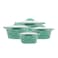 SELVEL DIAMOND CASSEROLE 4 PC SET (1000/1500/2000/3000 ML) GREEN
