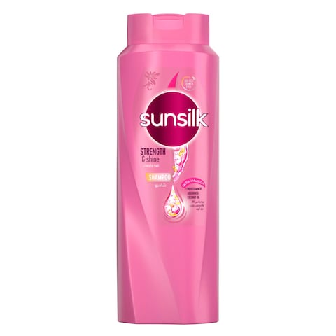 اشتري SUNSILK شامبو صانسيلك، للشعر الضعيف والباهت، قوة ولمعان، مزوّد بالبروفيتامين ب 5 والأرجينين وزيت جوز الهند، 700 مل في السعودية