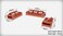 European Luxury Loveseats Living Room Sofa Set Home Furniture 6 Seats Sofa With table (Orange)