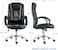 Sulsha Furniture Executive Ergonomic Computer Desk Chair For Office And Gaming With Headrest Back Comfort And Lumbar Support Black