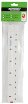 Terminator Brand UK Socket Power Extension Socket Without Cable - 6way