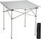 Folding Camping Table Portable Lightweight Aluminum Compact Design with Carry Bag