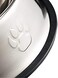 Stainless Steel Food Bowl and Water Bowl for Dog and Cat, High Quality Pet Feeding and Watering Container With Non Skid Rubber Base.

