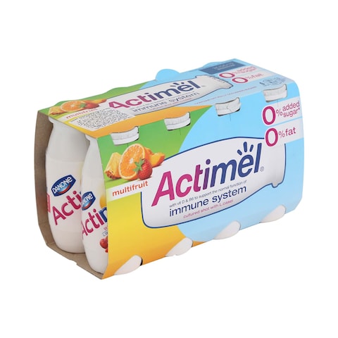 Actimel Yogurt Drink Multifruit 100gx8