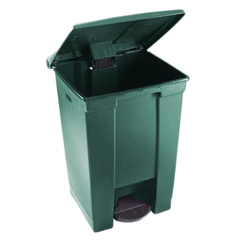 Cosmoplast Garbage Pedal Bin Green 50L