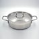 Korkmaz Alfa Extra Deep Stainless Steel Casserole Pot 30X20 Cm / 14.0 L