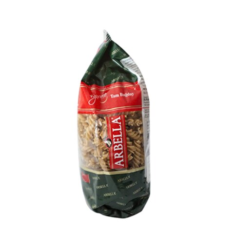 Arbella Pasta Fusilli Rotini Whole Wheat 400GR