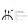Xiaomi Mi 2-In-1 Micro USB To Type-C Cable 100cm White