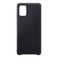 Soft Silicone Case Cover For Samsung  A71  Black
