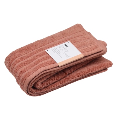 H&B LUXURY BATH TOWEL TERRA COTTA