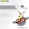 Royalford Smart Casserole With Glass Lid, 24 X 10cm/3.8 mm