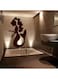 Spoil Your Wall Mermaid Bathroom Wall Decal Black 60x100cm