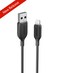 ANKER POWERLINE III LIGHTNING CABLE BLACK-3FT - A8812H11