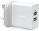 Anker 24W 2-Port USB Wall Charger For Mobile Phones - A2021K21