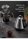 Wtrtr Gooseneck Kettle, Pour Over Electric Kettle For Coffee And Tea, 2200W, 1.0L, Supplied With Pour Over Coffee Dripper