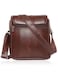 Men's Sling Bag Synthetic Leather   Brown   Brown   978X



