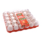 Buy Alwatania Poultry Fresh White Eggs Medium Large Size 30 Eggs in Saudi Arabia