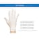 Generic-Disposable Nitrile Gloves Letex Free Powder Free Single Use Protective Gloves for Home Cleaning Kitchen Cooking Food Process Hair Dying Use 50PCS/Box White