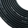 Gls Audio 25Ft Patch Cable Cords - XLR Male To 1/4" Trs Black Cables - 25' Balanced Snake Cord (Note, This Is Not A Mic Cable )