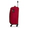 Carlton Elante 4 Wheel Soft Casing Medium Luggage Trolley 69cm Red