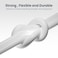 Moxedo Lite USB-C to Lightning Fast Charging Cable 1M Compatible for iPhone 14/14 Plus/14 Pro/14 Pro Max iPhone 13/12 Series iPhone SE 2022/11/XR/XS Max (White)