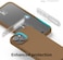 elago Liquid Silicone for iPhone 15 case cover Full Body Protection, Shockproof, Slim, Anti-Scratch Soft Microfiber Lining - Brown