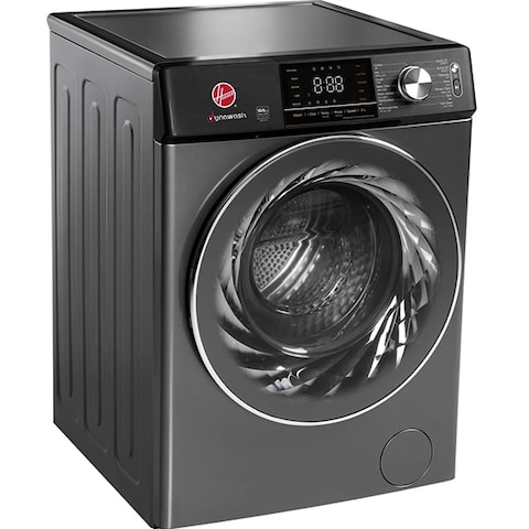 Hoover 10kg/6kg Front Load Washer Dryer Direct Drive Inverter Motor Intelligent Dosing Technology 1400rpm Silver HWD-S10614ID-S