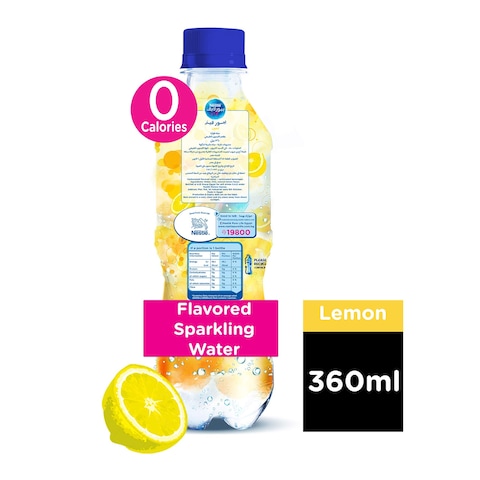 Nestle Pure Life Lemon Sparkling Water - 360ml