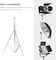 COOPIC L-290S Stainless Steel Heavy Duty Light Stand 2.9m/290cm Portable Multi-functional Photo Video Studio Lighting Photography Stands Tripod