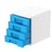 Cosmoplast File Cabinet Blue 34x26.5x32cm