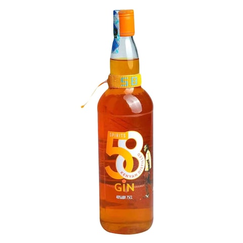 Kenyan Original 58 Orange Gin 350Ml