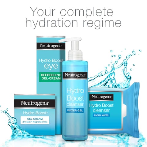 Neutrogena Hydro Boost Cleansing Makeup Remover, 100% Alcohol 25 Wipes