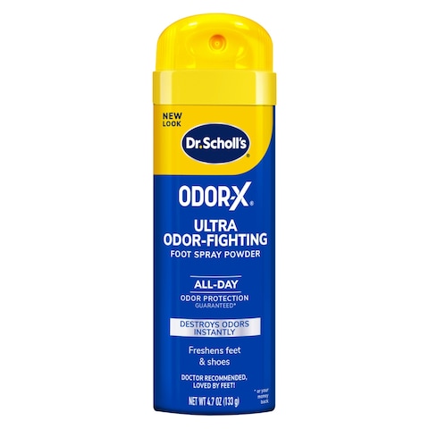 Dr. Scholl&#39;s Odour-X Ultra Odour-Fighting Foot Spray Powder 133g