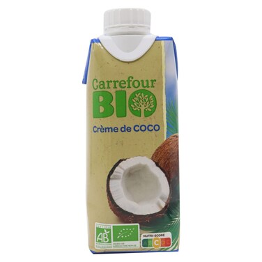 كارفور بيو كريمة جوز الهند 330 ملل
