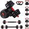 YALLA HomeGym 40KG Adjustable Dumbbells Barbell Set, 7 in 1 Weights Dumbbells with Connecting Rod