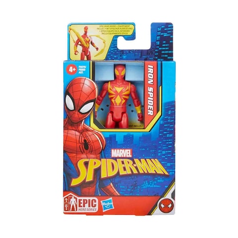 Buy Hasbro Spider-man 4in1 Iron Spider 10cm Online | Carrefour Qatar