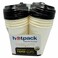 HOTPACK WHITE HD CUP W LID 20PC 16O
