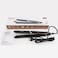 KEMEI-Kemei KM-2219 2 in1 Infrared Flat Iron Curler Hair Straightener Ceramic Thermostatic Coating Styling Tool