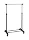 Generic - Multipurpose Garment Rack Silver/Black Medium