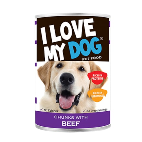 I Love My Dog Beef 400GR
