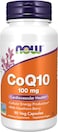 Now Supplements, Coq10 100 Mg With Hawthorn Berry, Pharmaceutical Grade, All-Trans Form Produced By Fermentation, 90 Veg Capsules