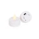 12PCS.- Realistic and Bright Flickering Battery Operated Flameless LED Tea Light.