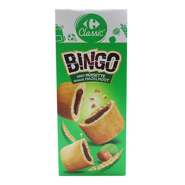 Carrefour Xtrem Chocolate Hazelnut Filled Biscuits 225g