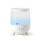 AFRA Cool Mist Ultrasonic Humidifier, 2 Liter, Top Fill, Touch Control, LED Lighting, Timer, Automatic Shut-Off, User-Friendly Design, 2 Year Warranty.